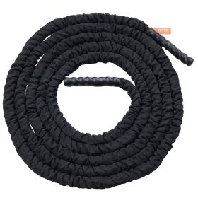 Battle Rope, 1.5 Inch Diameter 40Ft Length Polyester Exercise Rope, Battle Exercise Equipment with Protective Sleeve & Anchor