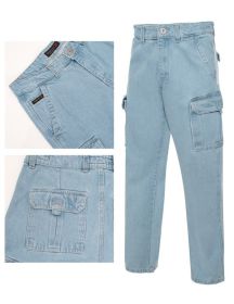 Men's Cargo Pants (Color: LSB, size: 30)