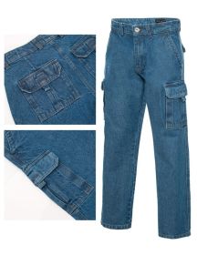 Men's Cargo Pants (Color: MSB, size: 42)